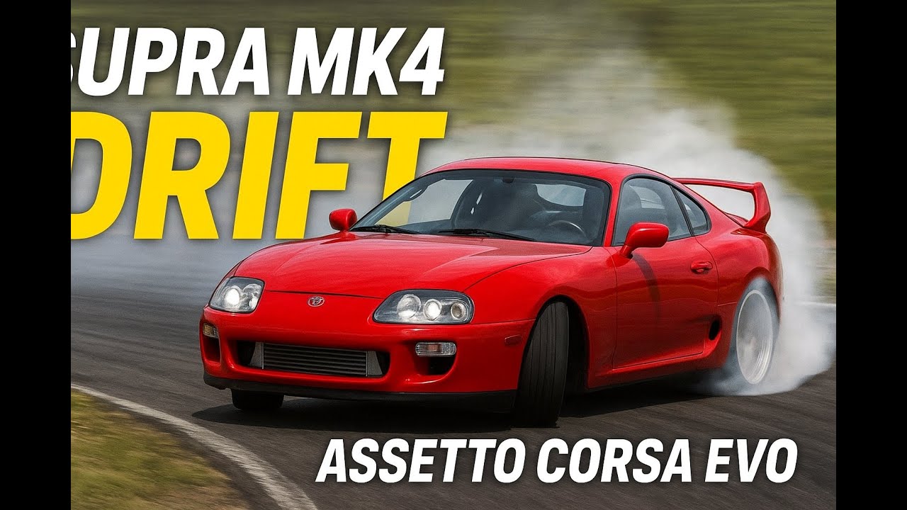 Toyota Supra MK4 Drift | Assetto Corsa EVO