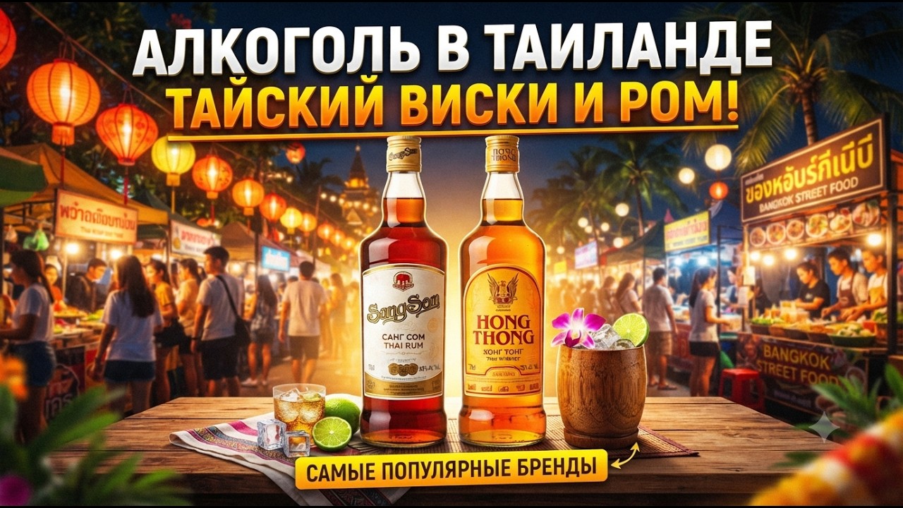 Алкоголь в Тайланде, Описание и цены. Подробный обзор. #тайландсбмв