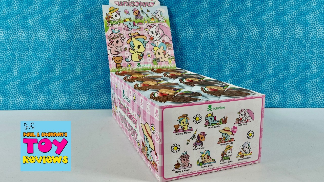 Picnic Party Tokidoki Unicorno Blind Box Collector Figure Unboxing