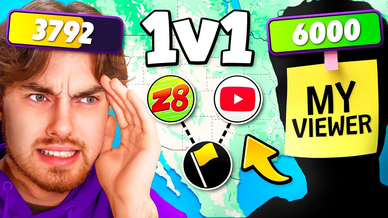 Geoguessr Pro vs Viewer who NEVER Played Geoguessr