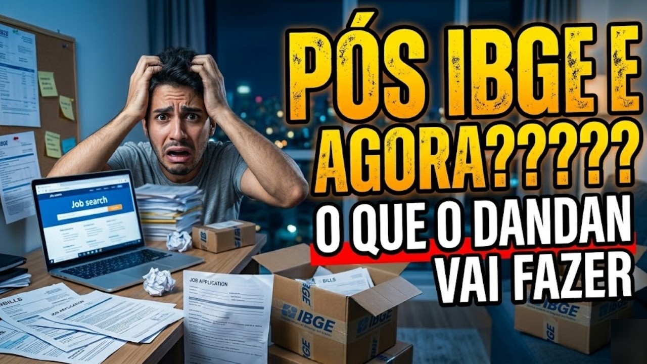 CONCURSO IBGE 2026 - E AGORA? O QUE O DANDAN VAI FAZER NO CANAL? AULA 11: CONCURSO PROFESSOR PIAUÍ