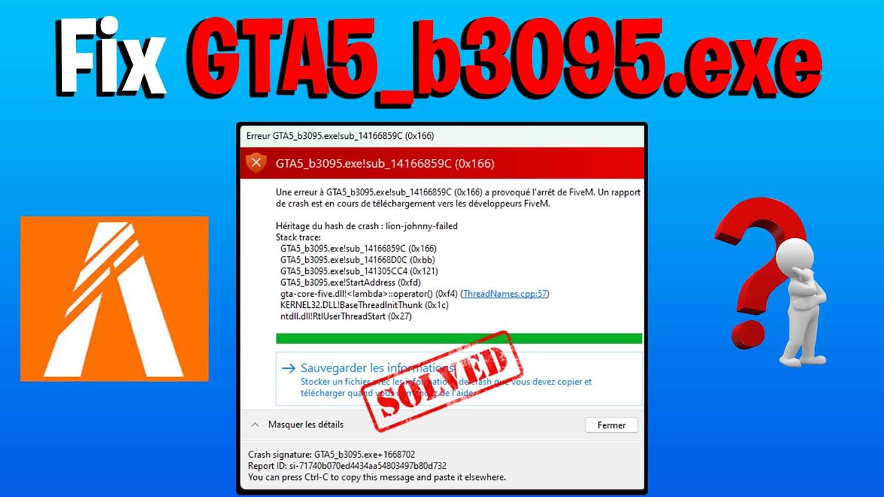 FiveM Fix GTA5_b3905.exe!sub_1407A07C8 (0x43)!