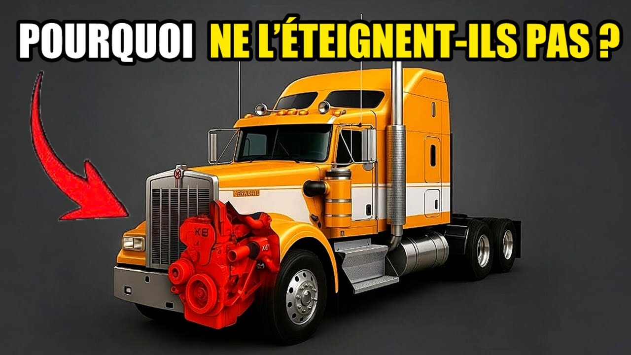 Pourquoi les routiers NE COUPENT JAMAIS le moteur ?