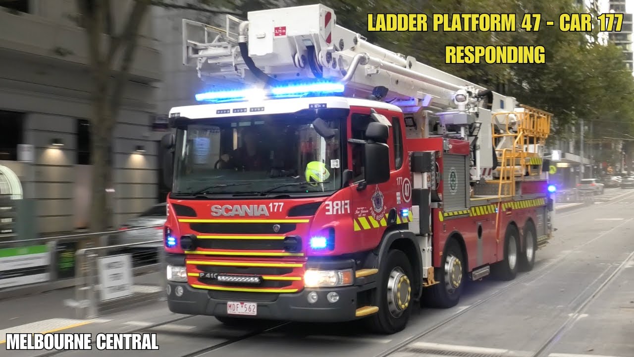 LADDER PLATFORM - FRV | Ladder Platform 47 Responding Code 1 | Melbourne