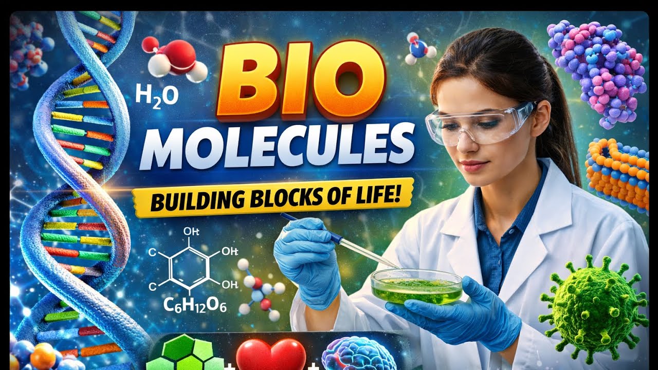 Biomolecules – The Building Blocks of Life