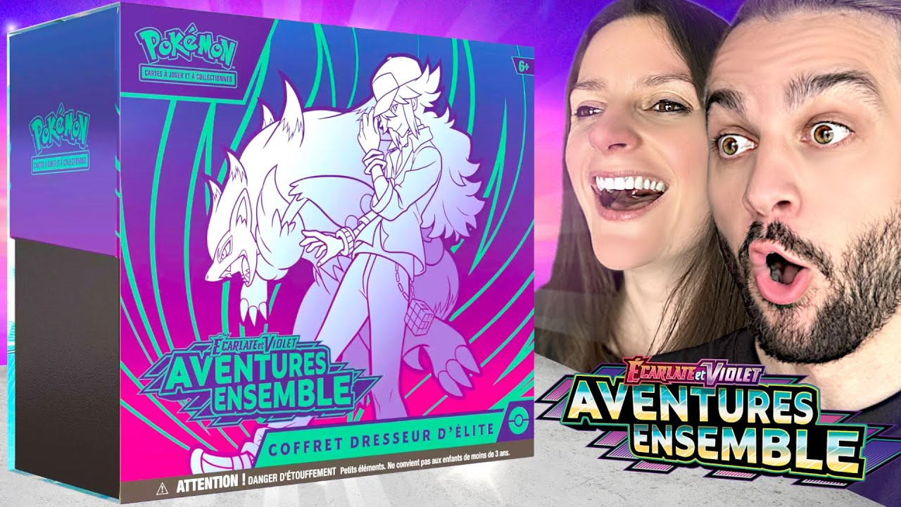 ON OUVRE L' ETB POKÉMON AVENTURES ENSEMBLE !