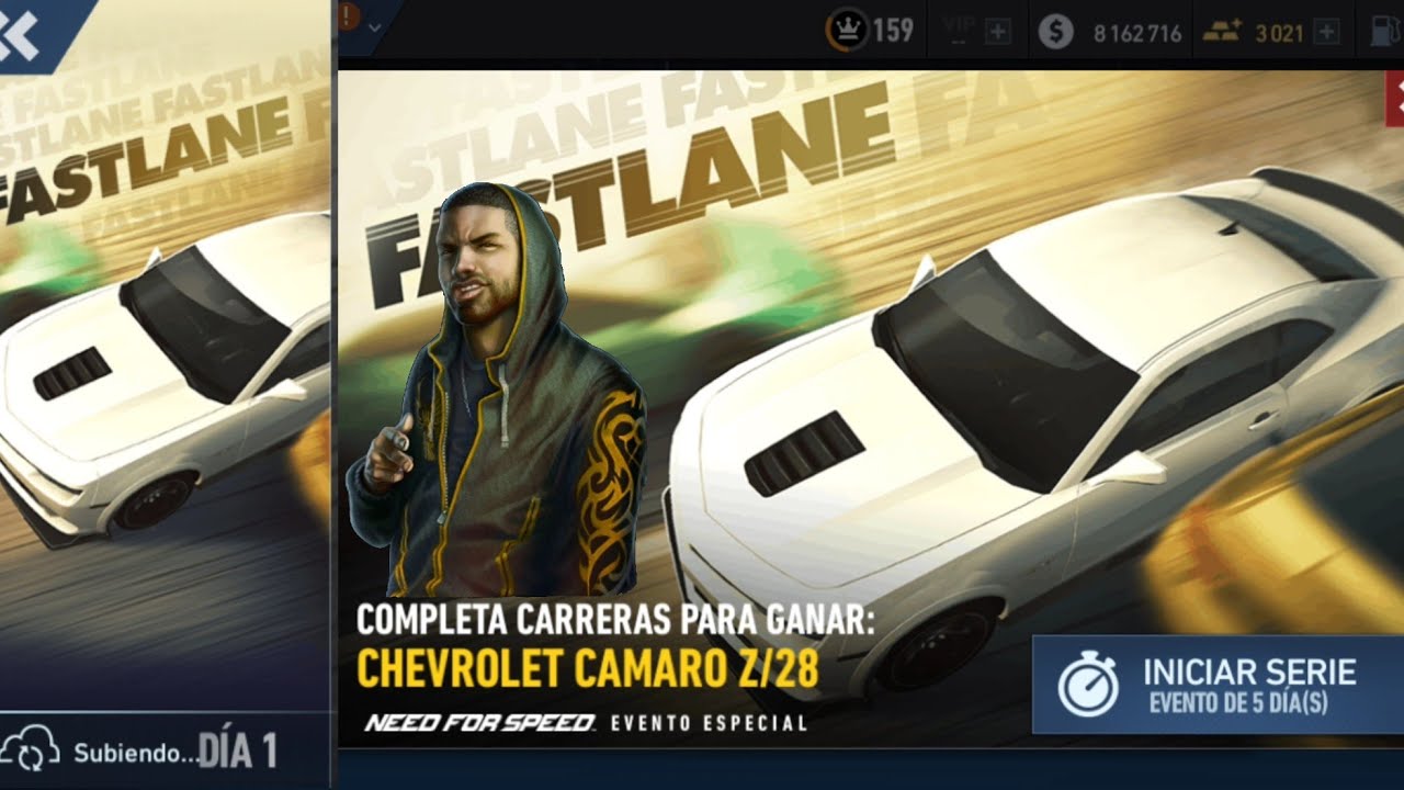 NFS No Limits - Evento de Cámara - CHEVROLET Camaro Z/28 - Día #1 - Crucero - Una Nueva Aventura
