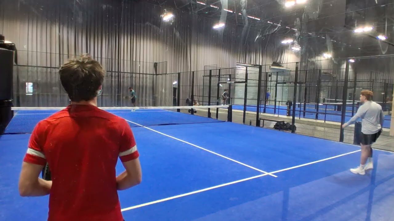 Peter and Adam vs Darren and Sam, Set 1 (3-6)