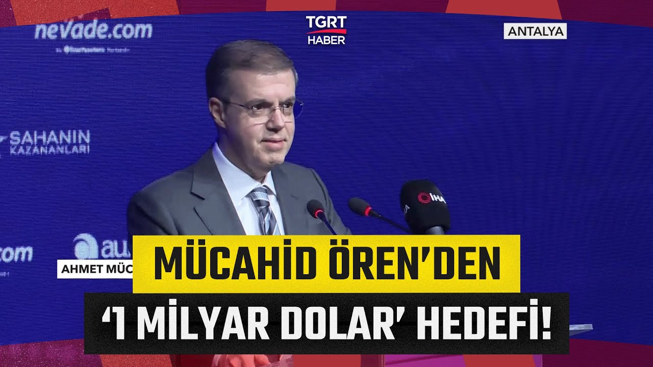Ahmet M&uuml;cahid &Ouml;ren'den Net Mesaj: '1 Milyar Dolarlık Şirket Olmak &Ccedil;ok Yakın Bir Hedef!'