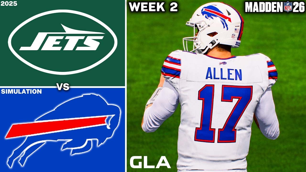 Bills vs. Jets | Week 2 Simulation | Madden 26 PS5 Gameplay