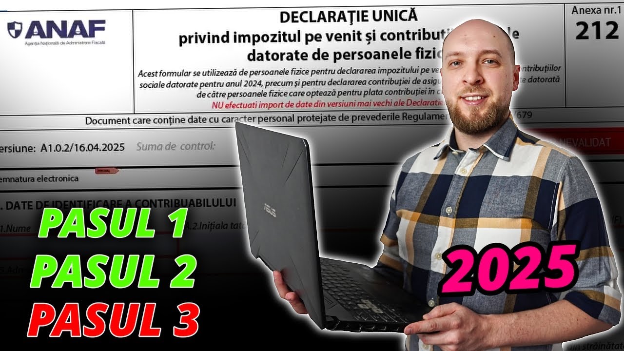 Cum completezi DECLARATIA UNICA pentru castigurile din INVESTITII LA BURSA (2024)