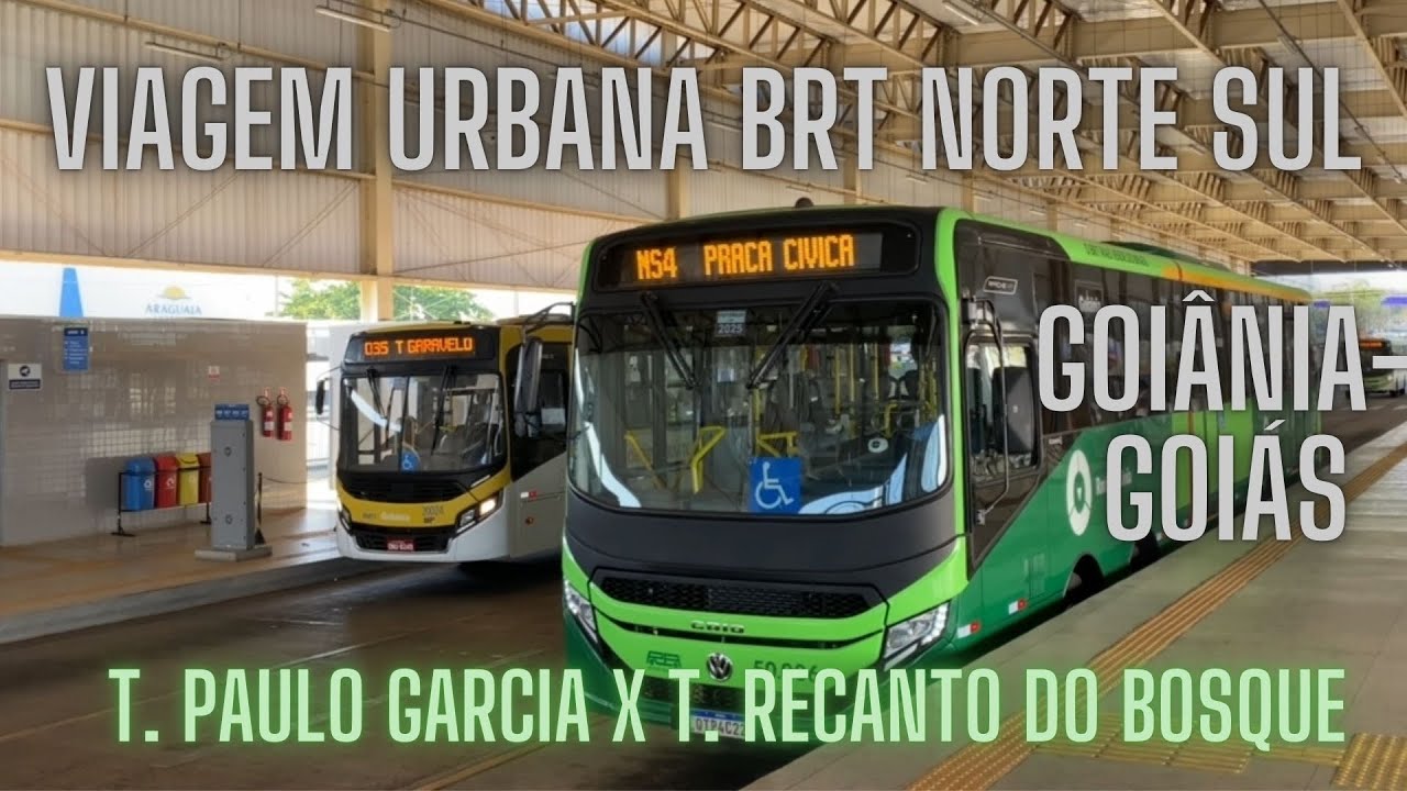 Viagem urbana BRT Norte Sul ( Goiânia/ Goiás) #567