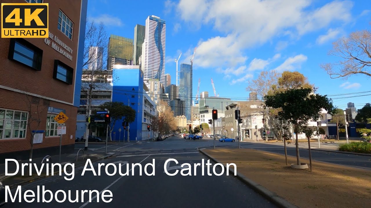 Driving Around Carlton | Melbourne Australia