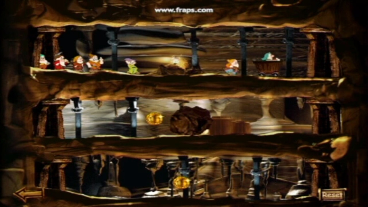 Disneys Villains Revenge mini-game - Seven Dwarves Gold Rush part 1