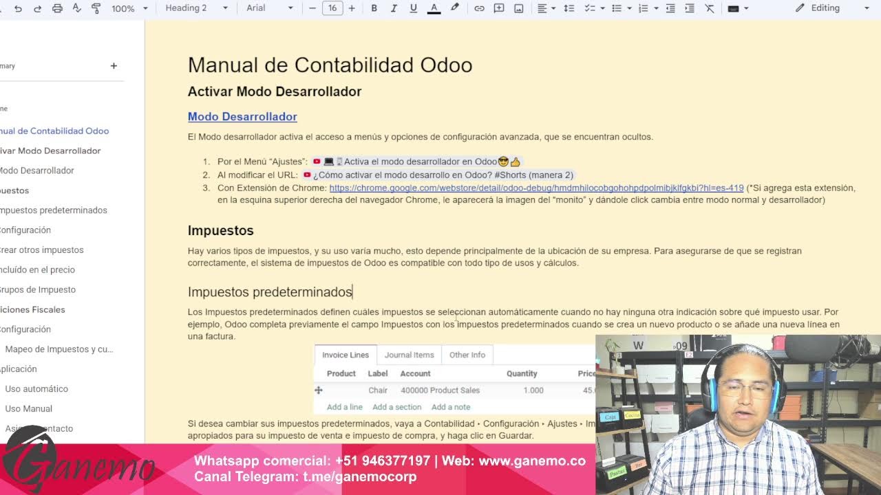 Centros de Costos en Odoo 17