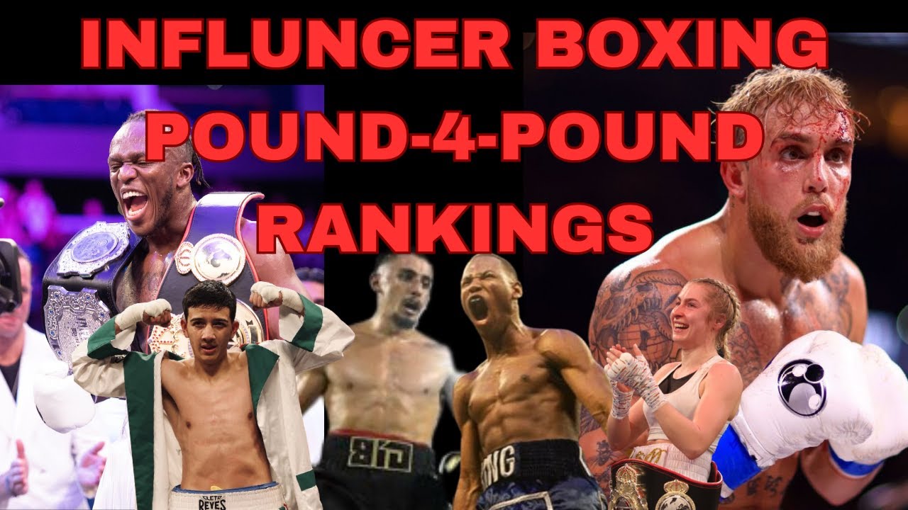 RANKING EVERY SINGLE INFLUENCER BOXER