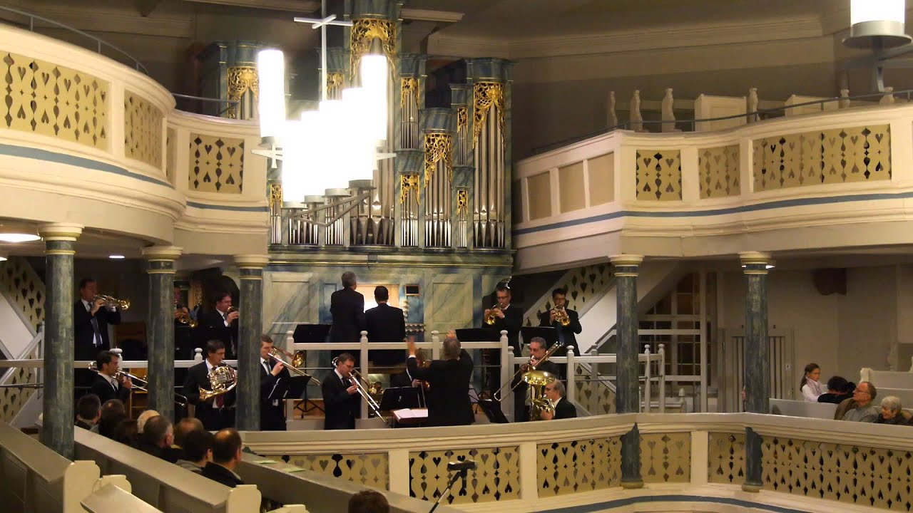 Symphonische Suite von Traugott Fünfgeld für Blechbläser und Orgel 1. Teil