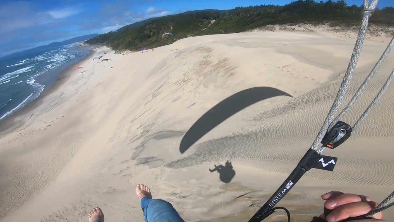Flare#Moustache 22m review at Cape Kiwanda,  Oregon coast.