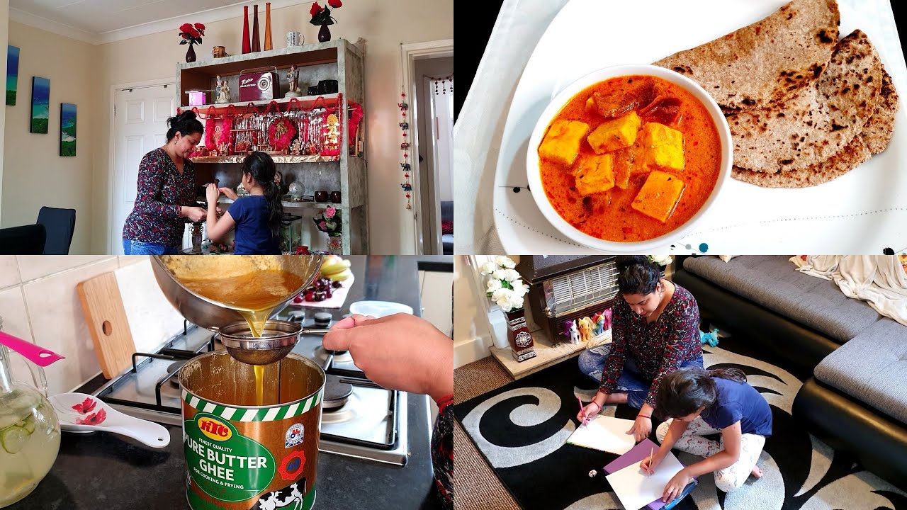 My Efficient Real Morning Routine | Indian Monday Morning Breakfast and Cleaning Routine in UK