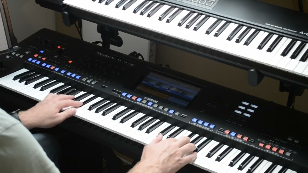 Pet Shop Boys - It's a Sin, COVER on Yamaha Genos & Roland A800pro