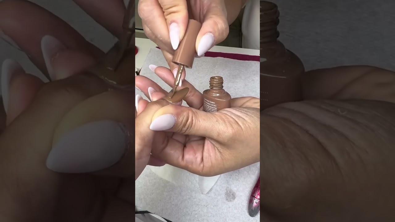 Me encanto como quedaron mis u&ntilde;as 💅🍩.                                          #barbaracamila