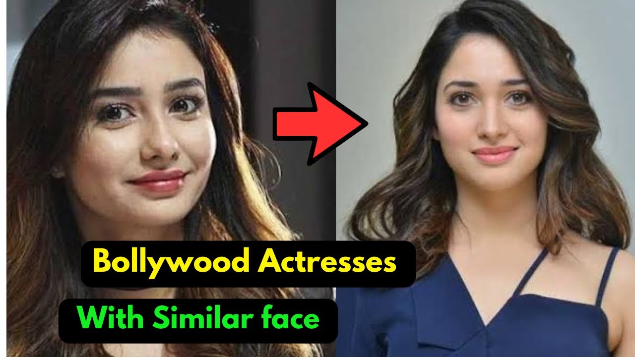 25 Bollywood Actresses Surprisingly Similar Face | Beautiful Bollywood Actress Resemblance Face |