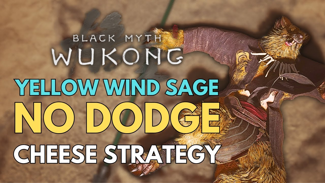Как победить Желтого Мудреца Ветра без уклонений в Black Myth Wukong