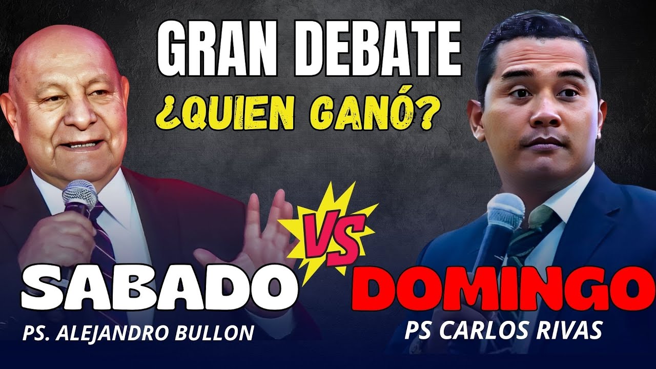 SABADO O DOMINGO? GRAN DEBATE BULLON VS CARLOS RIVAS