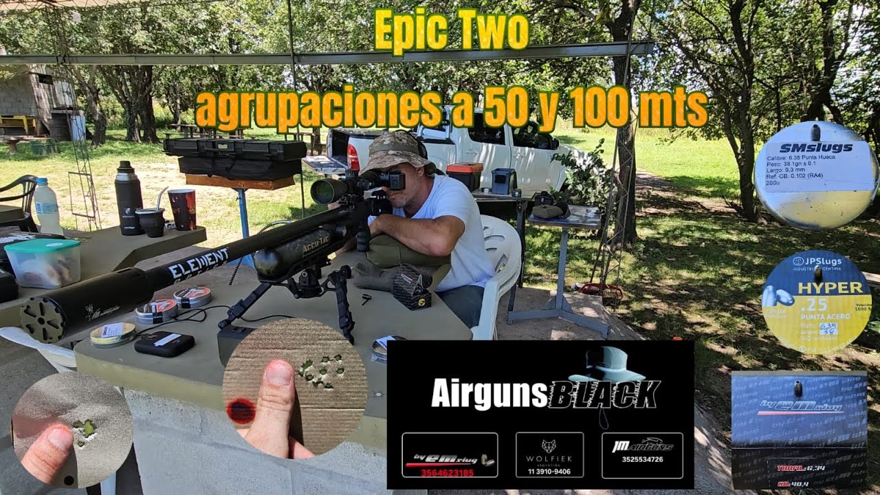 Epic Two agrupaciones    #epicairguns #eaglevision #vectoroptics #wolfiek #byemslug