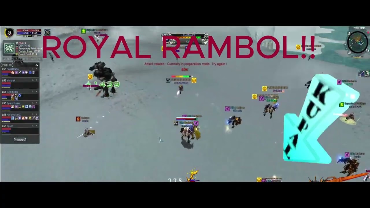 RF ONLINE PHILIPPINES...ROYAL RAMBOL SA ETHER!