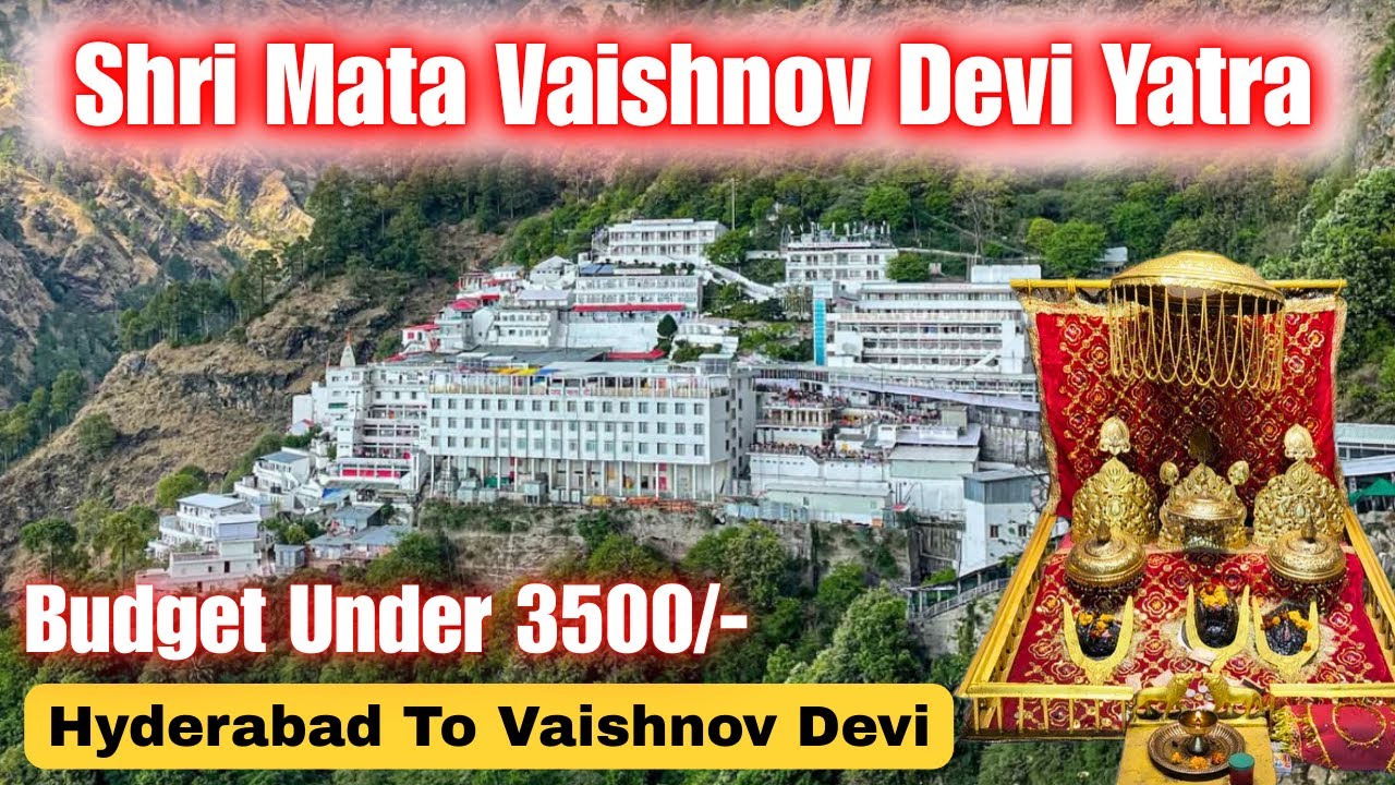 Shri Mata Vaishnov Devi Yatra full Information | Hyderabad to Vaishnov Devi | Travel India With AK