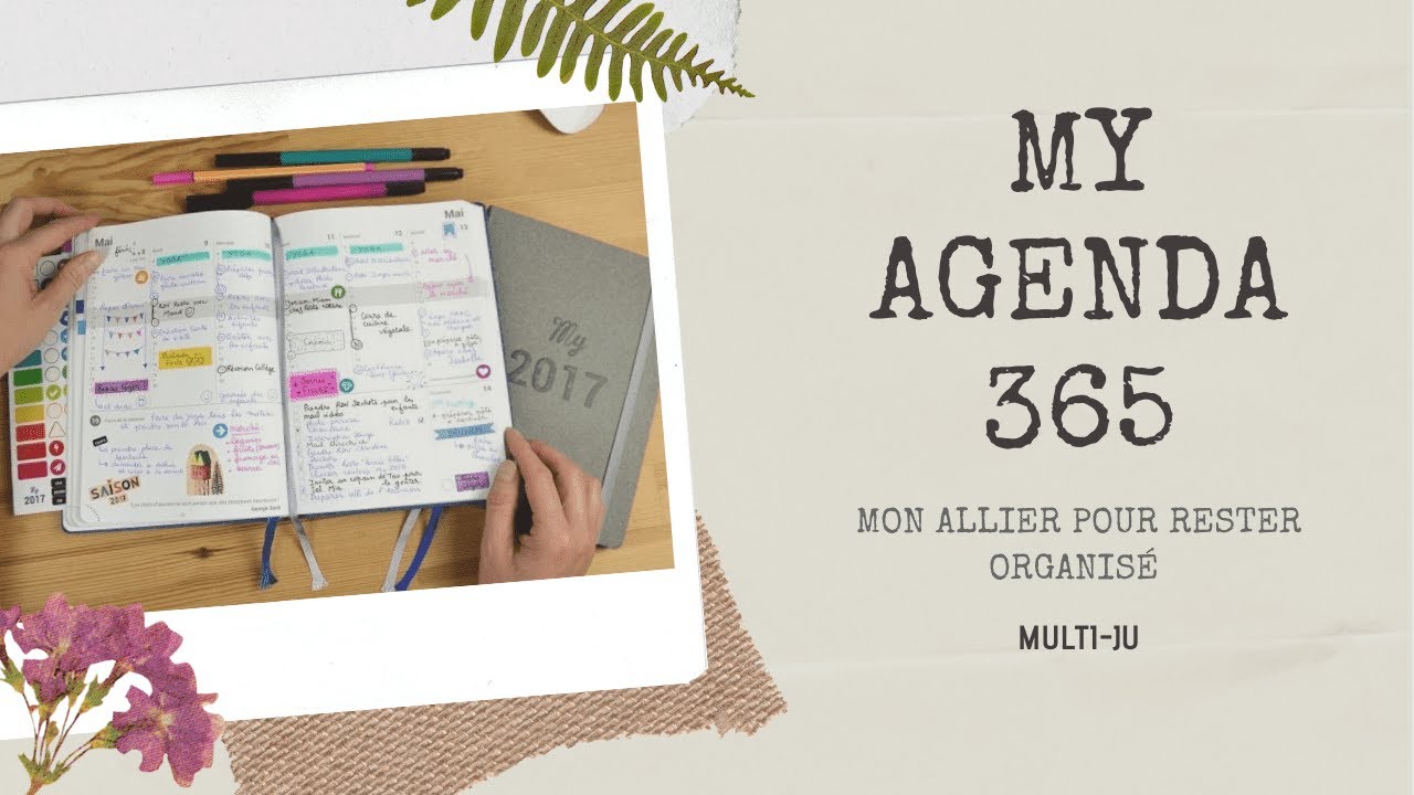 my agenda 365 - mon allier pour rester organis&eacute;
