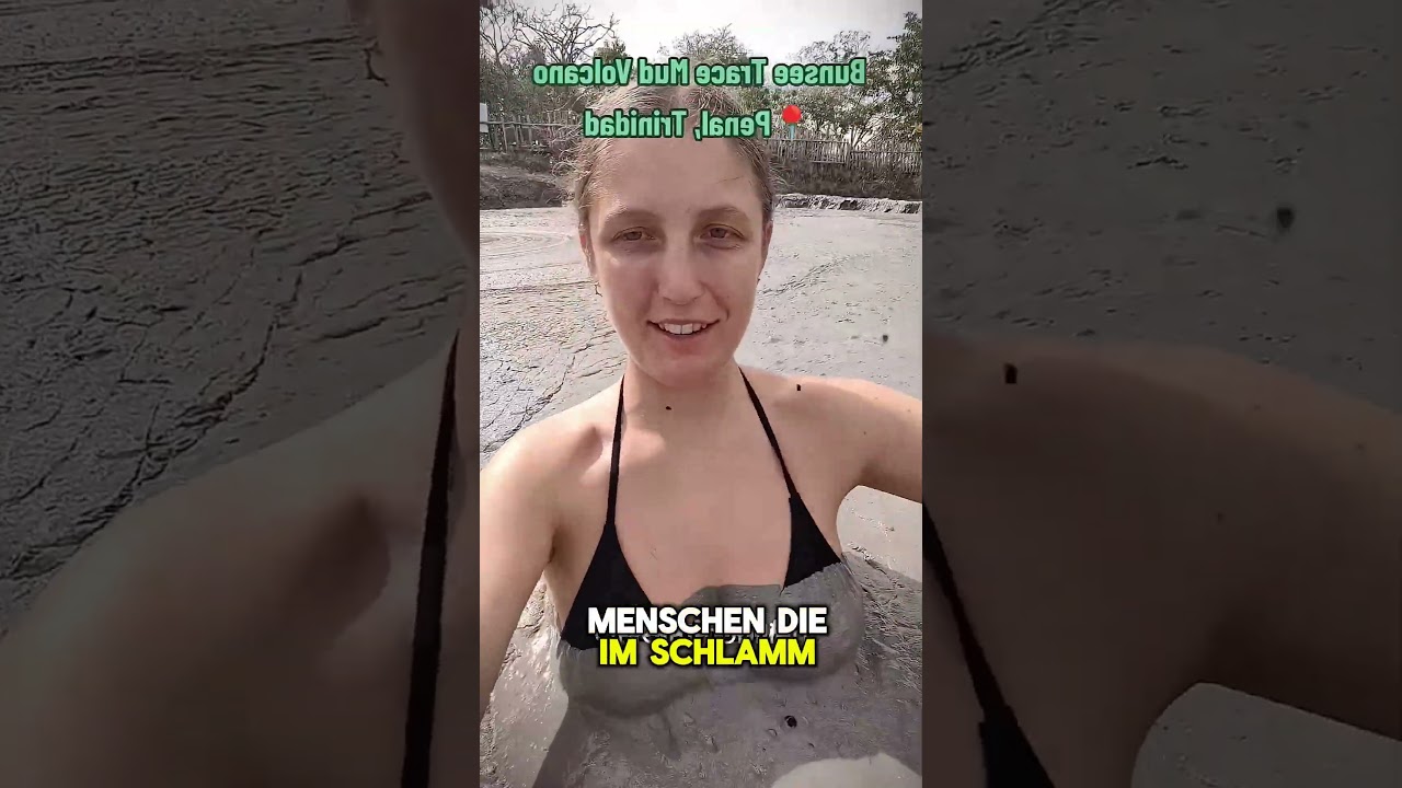 Warum baden Menschen in kochendem Schlamm? 😱 #kurzvideo