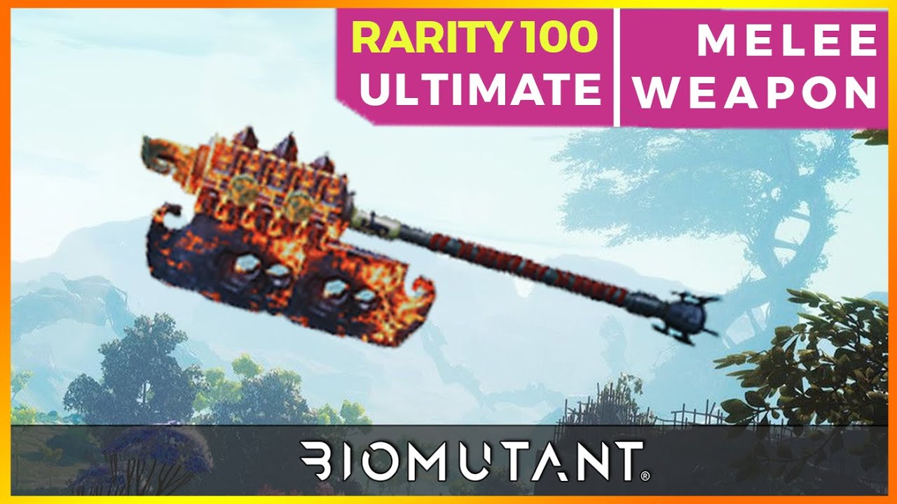 Best ULTIMATE Melee Weapon (One-Handed Slash) - Knok Umph | Biomutant