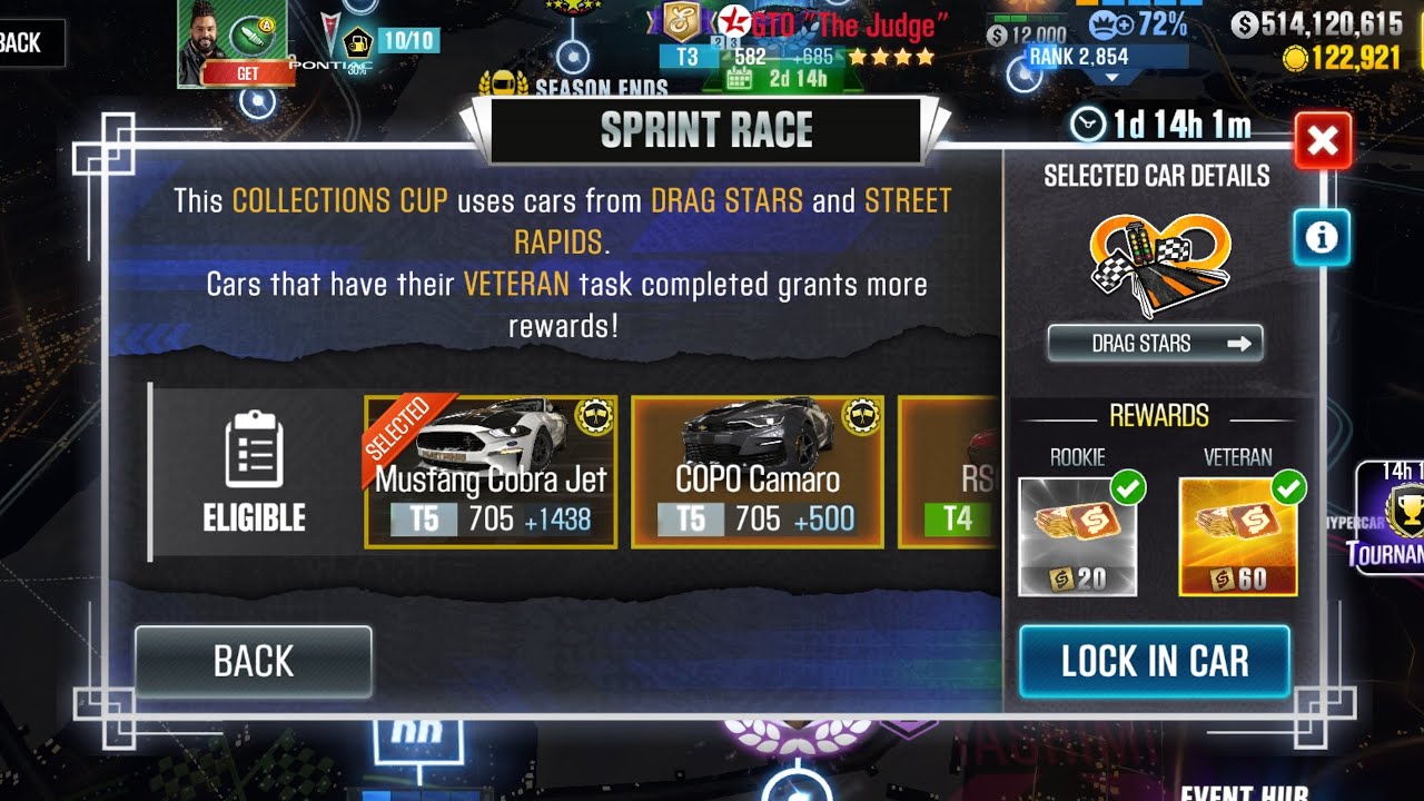 CSR2 | COLLECTIONS CUP | Sprint Race | Drag Stars and Street Rapids | Entire Event Live |