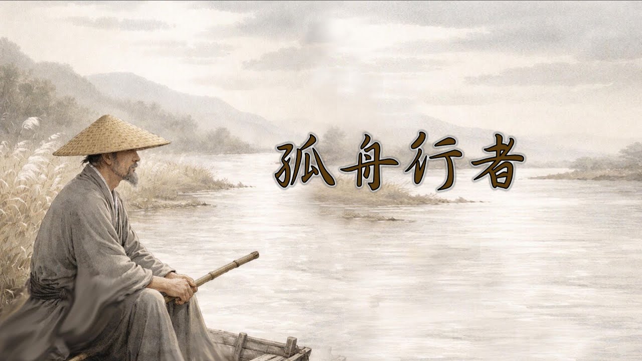若問江湖何處是, 回首蒼茫皆是你|  一身風骨對明月,不向紅塵借悲喜|  《孤舟行者》江湖滄桑感拉滿的古韻歌曲