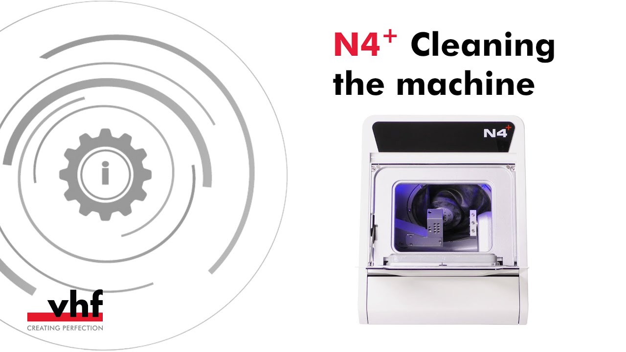 N4+ – Cleaning the machine