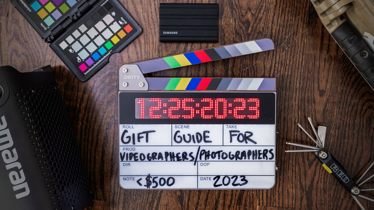 5 Gifts for Videographers/Photographers ($30-$500)