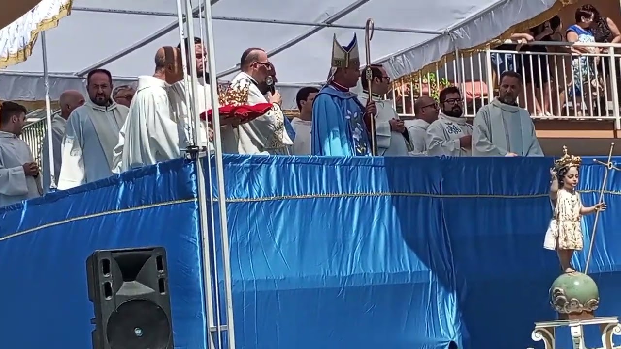 CASSINO 14 - AGOSTO - 2023 - INCORONAZIONE MARIA S.S ASSUNTA CHIESA MADRE.