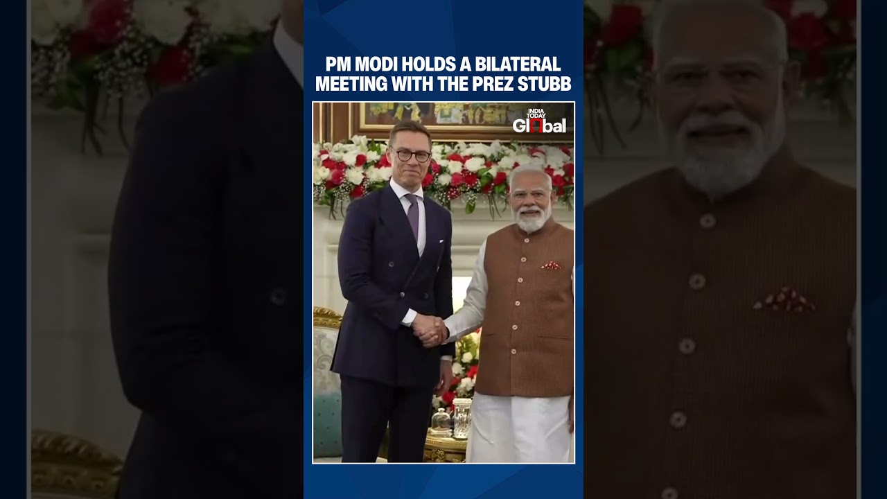 PM Narendra Modi Meets Finland President Alexander Stubb in Delhi to Boost Bilateral Cooperation