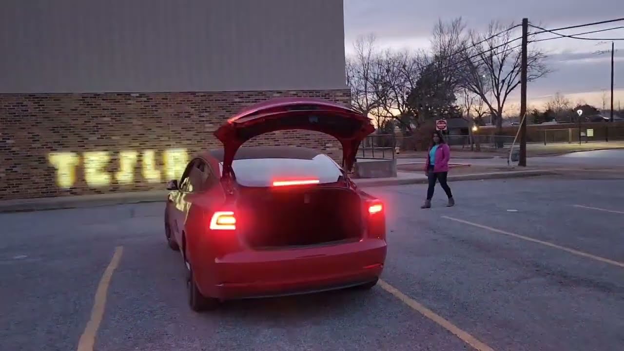 2023 Tesla Model 3 Light Show - Singing Auld Lang Syne with Dance Moves