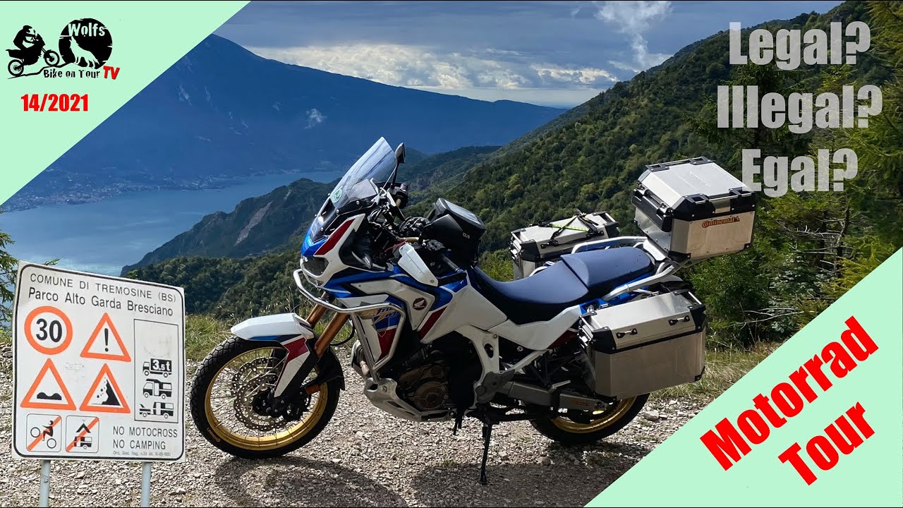 Vom Gardasee über den Passo Nota zum Ledrosee | Honda CRF1100L Africa Twin Adventure Sports