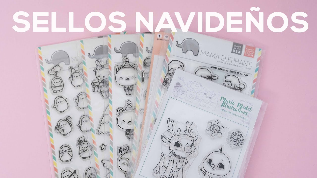MI COLECCIÓN de SELLOS NAVIDEÑOS | scrapbook | tinascrapbook