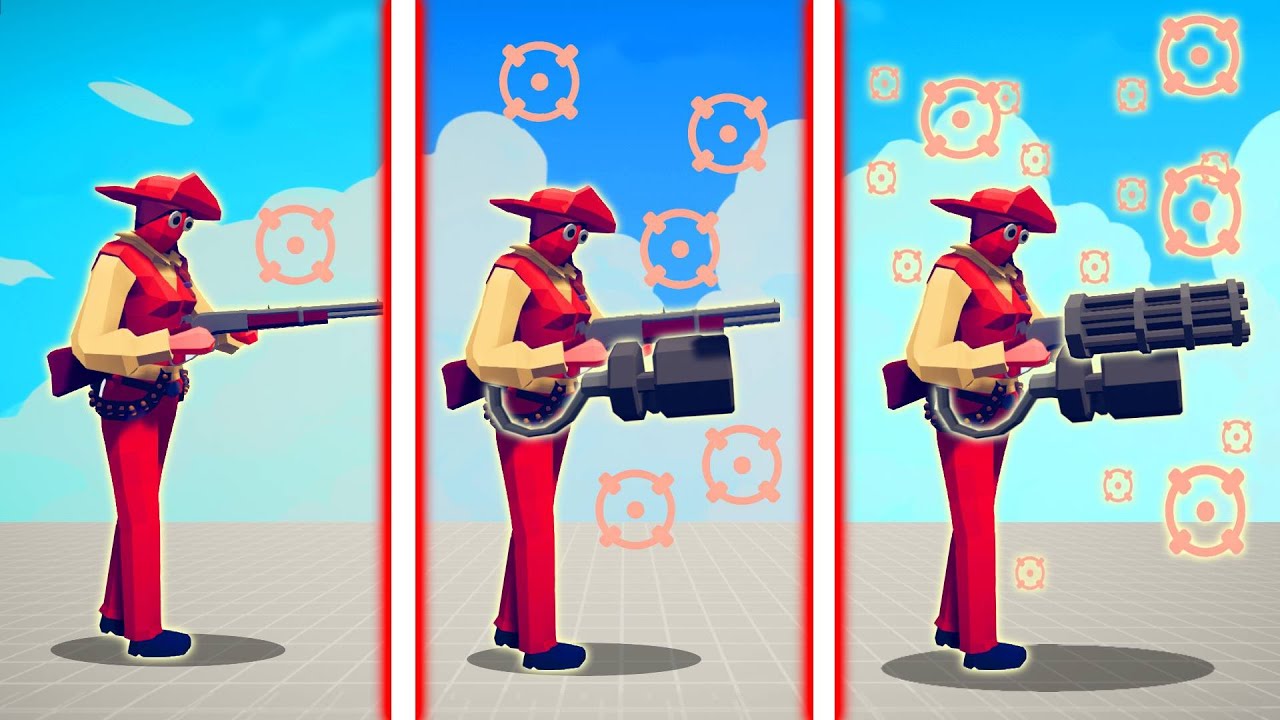 EVOLUTION OF SUPER DEADEYE | TABS - Totally Accurate Battle Simulator