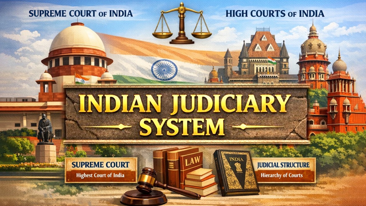 Supreme Court और High Court पूरी जानकारी | भारतीय न्यायपालिका | Indian Judiciary System