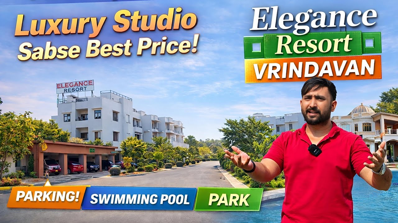 Luxury And Beautiful Property In Vrindavan | बहुत ही सस्ते रेट में | Swimming pool Park Available 
