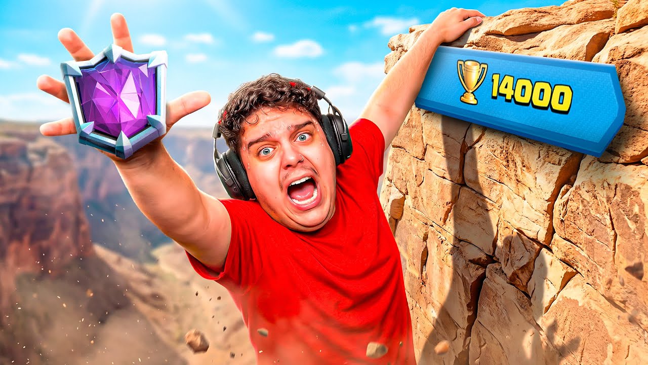 Minha primeira vez na nova subida de troféus ate os 14k 🏆