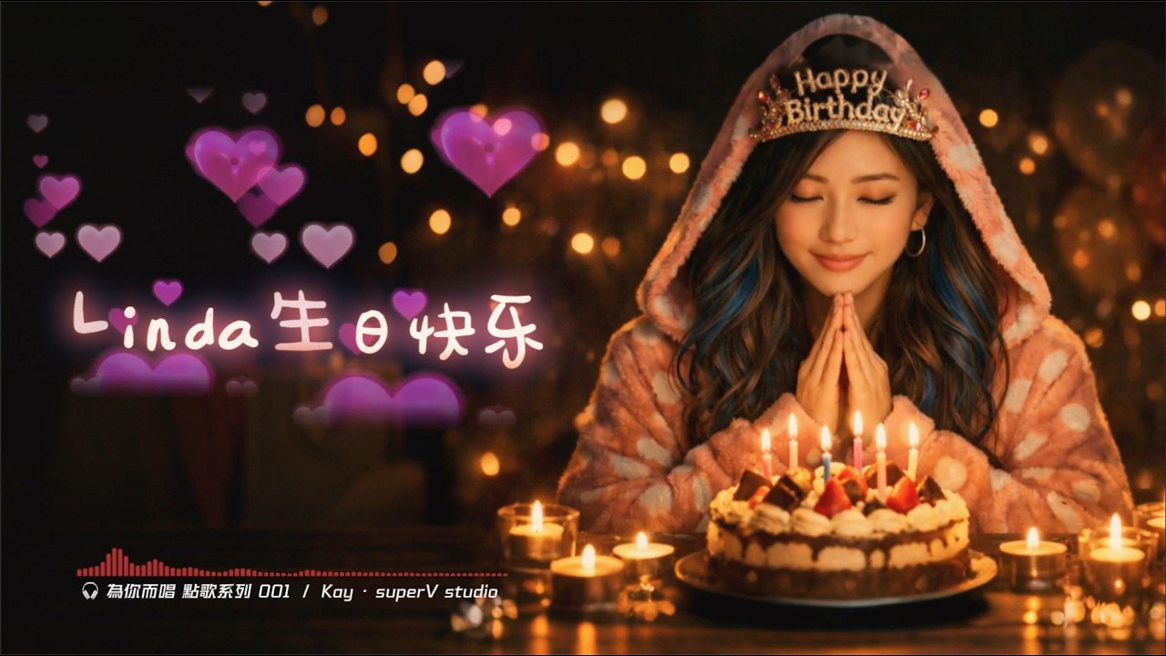 為你而唱｜點歌系列 001《生日快樂》 |  Kay · SuperV Studio