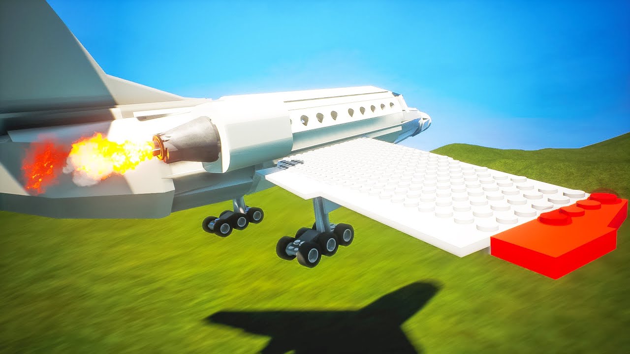 Lego Airplane Crashes #4 | Brick Rigs