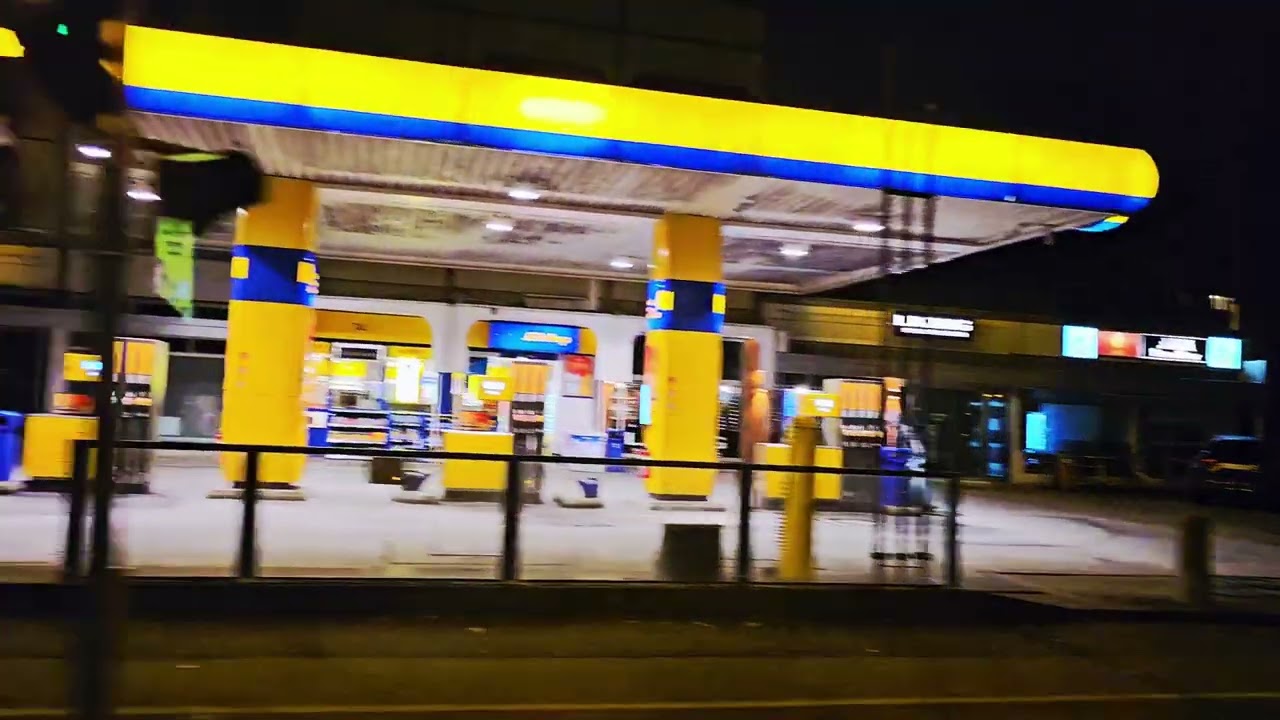 Lörrach bei Nacht – Von der Stadtperipherie bis nach Brombach | Nachtfahrt 2025